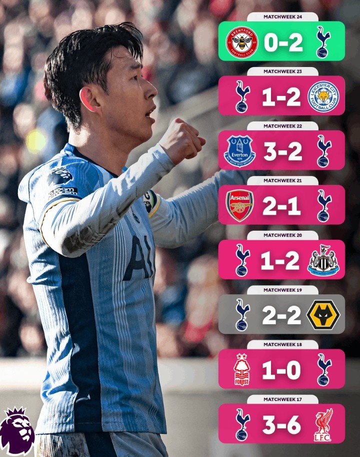  不容易！熱刺終結(jié)英超7輪不勝，此前7場僅1平6負